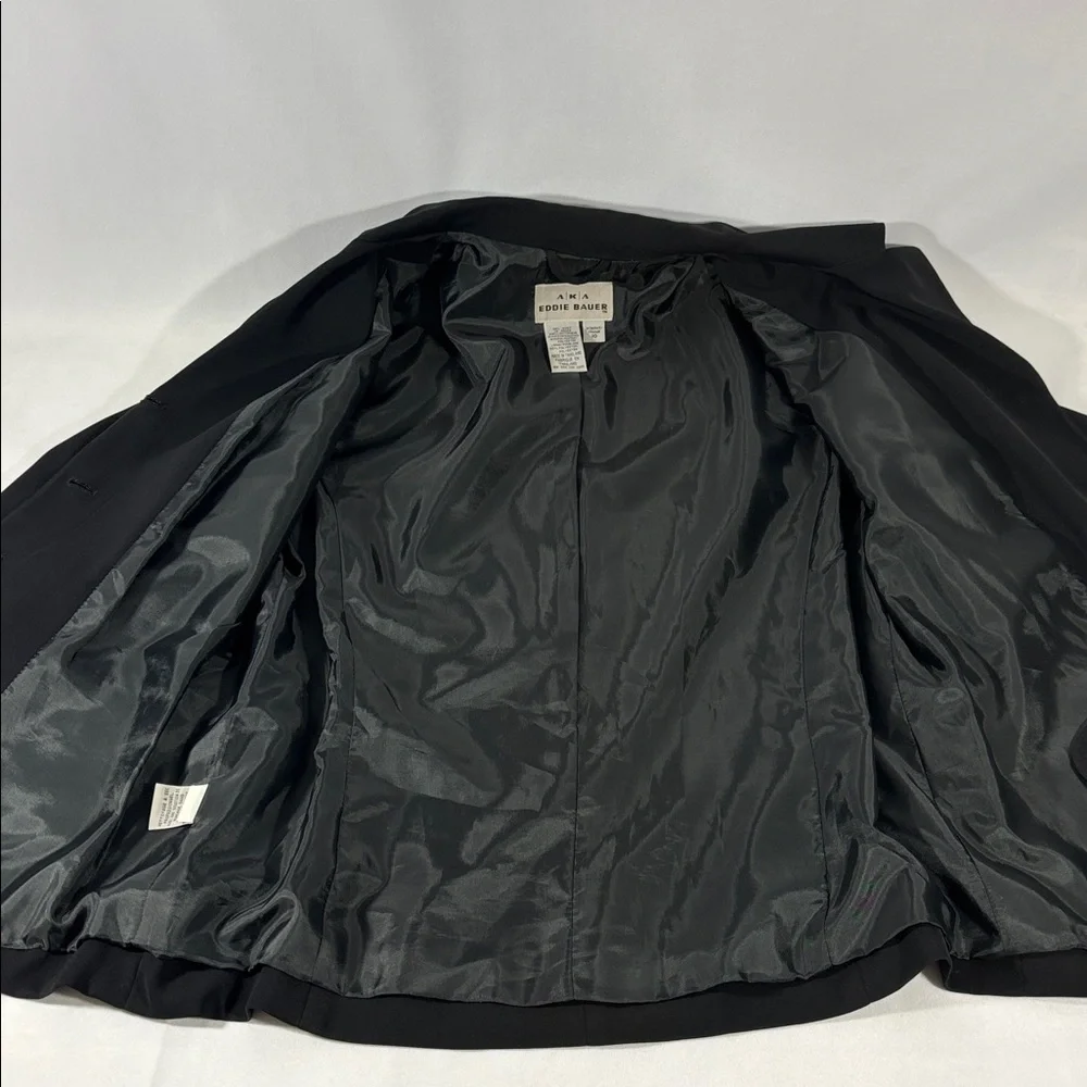 Eddie Bauer Elegant Black Suit Jacket - Picture 3 of 6